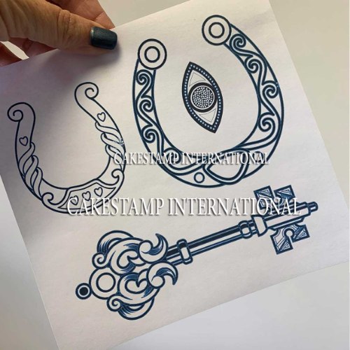 סט שמביא מזל| סט מזל פרסה, מפתח, עין | מימונה 2021 חדש מאתי דבש