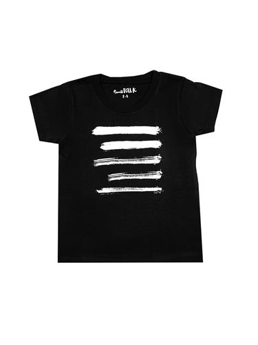 טי פסים שחור