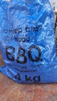 שק גחלים למנגל מעץ הדר - פחם למנגל / גריל הדרים פחמי ארזי - שק של 4 ק"ג