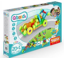 ערכת בנייה 20 דגמים Engino Qboidz