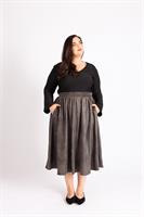 חצאית לורי אפורה