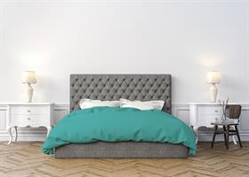 ציפה גרסי 100% כותנה יחיד וזוגי