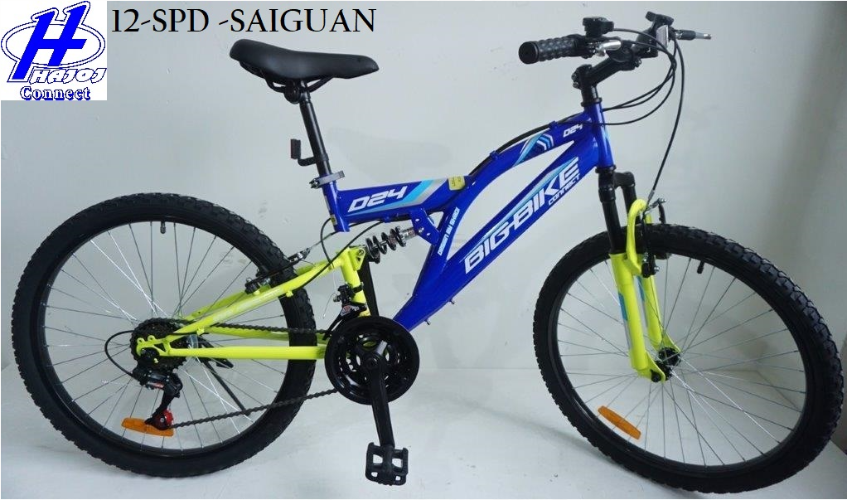 אופני הרים 24" עם בולם זעזועים קדמי ואחורי