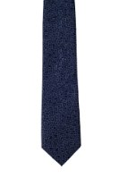 עניבה משורטטת כחול כהה