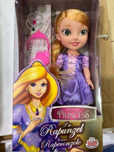 בובת אנה מפרוזן ואביזרים לשיער