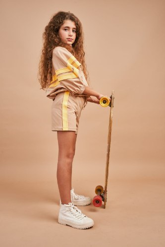 חליפת ריינבו קאמל - DANA SIDI GIRLS