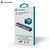 קורא כרטיסי זיכרון עם חיבור Type C