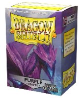 100 יחידות של סליבים לשמירה על קלפים בכל הצבעים Dragon Shield Matte Non-Glare Sleeves Standard