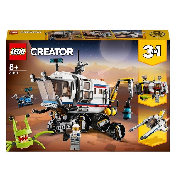 LEGO 31107 Creator 3in1 סייר החלל רובר