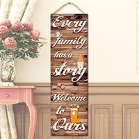 שלט "סיפור המשפחה"