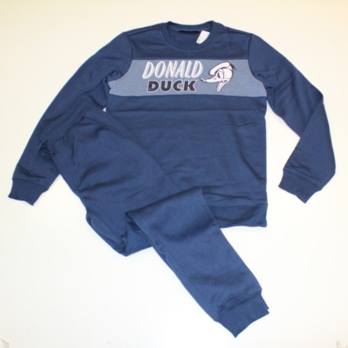 פיג'מה פוטר לגבר DUCK כחול