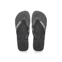 כפכפי הוויאנס גברים לוגו פילט שחור/אפור