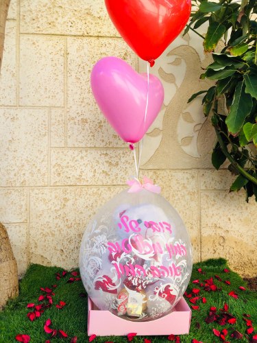 דובי פרווה - בשילוב שוקולד ובלון הפתעה