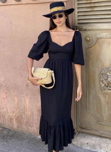 שמלת ג'ובי שחור