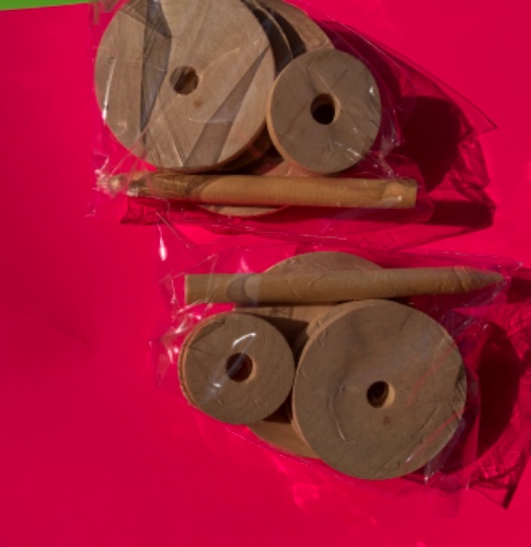 סביבוני עץ להרכבה ויצירה