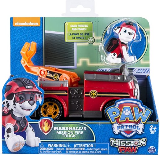 דמות מרשל+רכב כיבוי