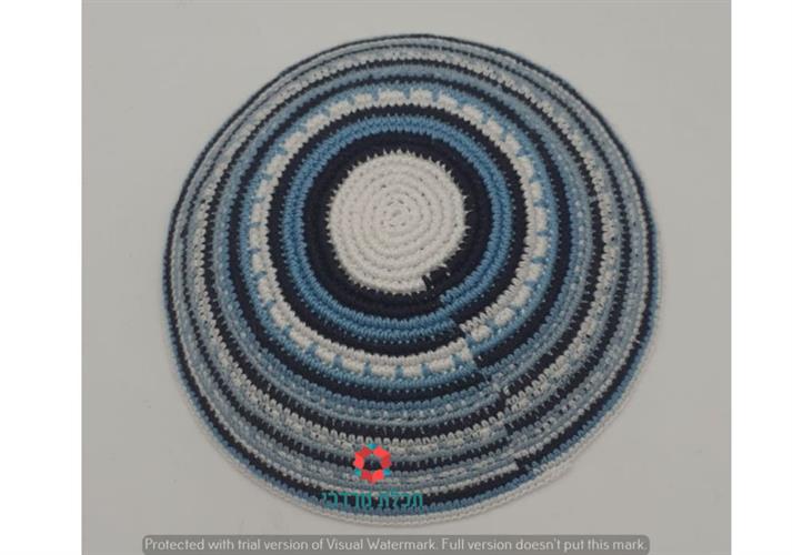 כיפה דגם טבעות 15 ס"מ