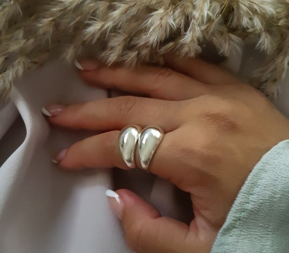 טבעת ניו יורק כסף