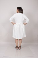שמלת אריאנה לבנה
