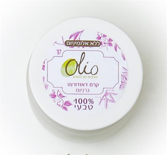 דאודורנט טבעי בריח פרחוני ונשי גרניום וילנג ילנג 