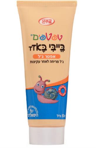 טפטפים בייבי באזז אפטר ג'ל מריחה לאחר עקיצות 50 מ"ל
