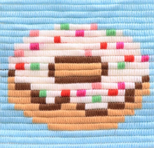 ערכות רקמה תך קצר - דונאטס