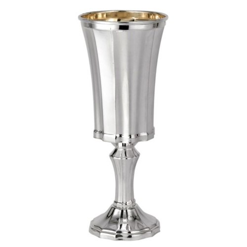 גביע קידוש מכסף טהור דגם איטלי חלק