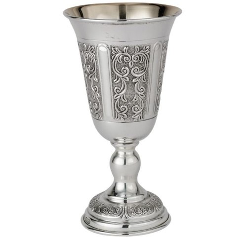 גביע קידוש מכסף טהור דגם דויד לוגאנו (L)