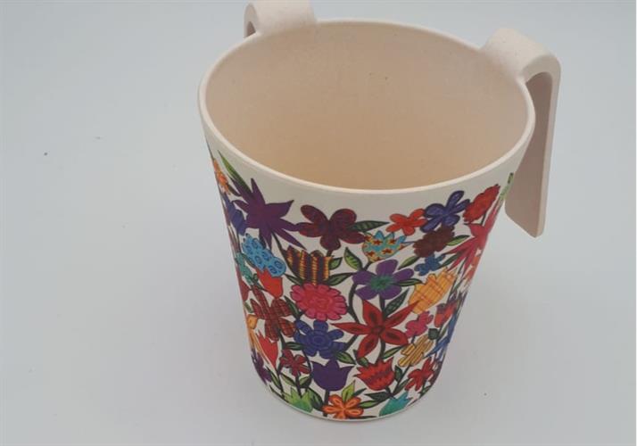 נטלה דגם פרחים צבעוניים