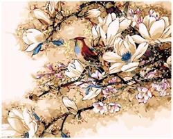 צביעה לפי מספרים - מוטיביים סיניים 50X60