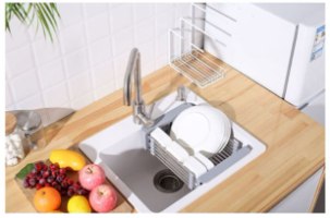 מסננת כיור מתכווננת