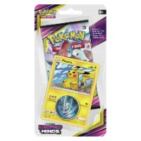 קלפי פוקימון סט 2 יח' בליסטר Pokemon TCG Sun & Moon Unified minds Checklane Blister