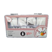 קופסא לציפורניים בלרינה חלבי (500 יחידות)