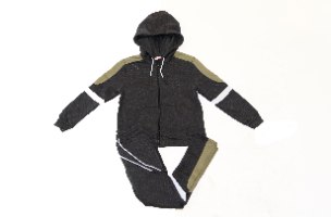 חליפת פוטר קפוצ'ון רוכסן כתפיות בצבעים בנים