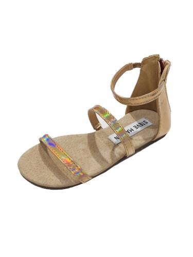 סנדל QLODY הולוגרמה זהב 25-36