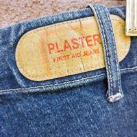 ג'ינס משופשף פדלפון מתרחב מידה S