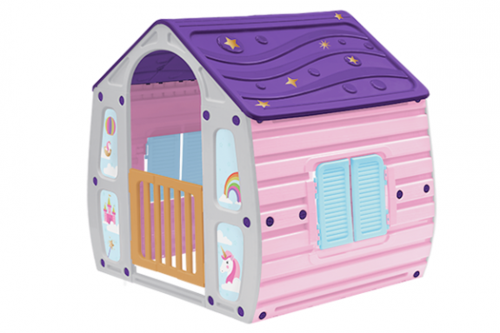 בית קסם לילדים דגם חד קרן STARPLAST