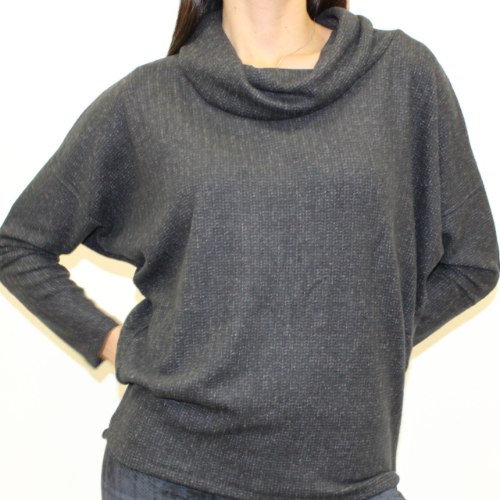 חולצת נשים גולף עטלף שחור