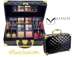 מזוודת איפור שחורה