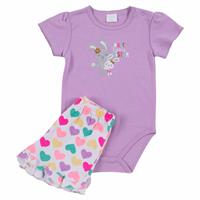 חליפת בגד גוף ארנבונים