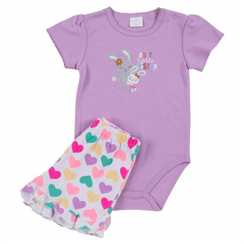 חליפת בגד גוף ארנבונים