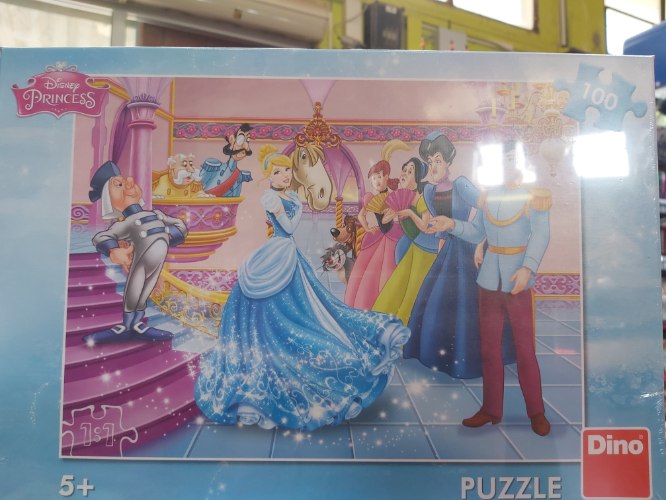 פאזל 100 חלקים נסיכות (דינו)