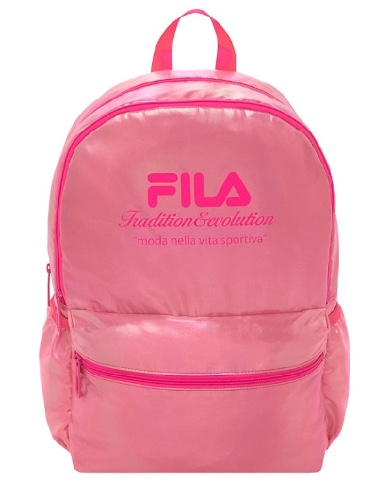 תיק פילה ורוד מבריק