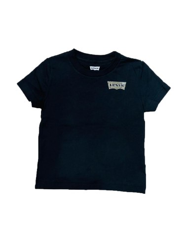 טישירט LEVIS שחורה הדפס בגב