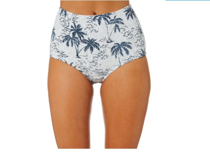 RIP CURL Tropic High Waist Cheeky Coverage Bikini Pant
