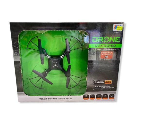 רחפן מצלמה WIFI- שחור