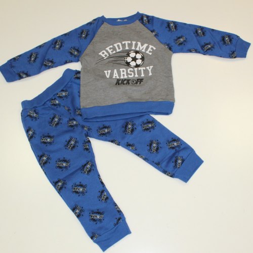 פיג'מה פוטר בנים BEDTIME אפור