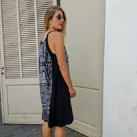 שמלת שיר קצרה - ETHNIC