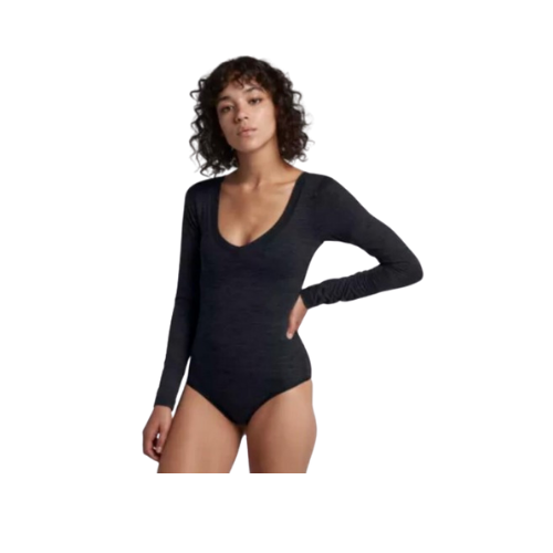 Hurley Women's Premium Quick Dry Rvsb Bodysuit Long Sleeve