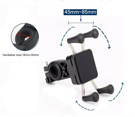 מעמד לטלפון איקס לאופניים